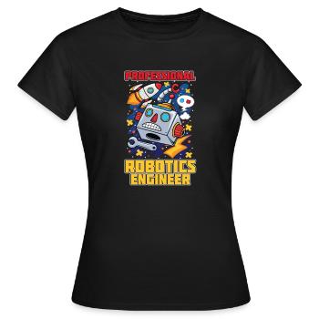 Robotique Ai Robot - T-shirt Femme - noir - Devant - AI Model Female 172 dark (172cm)