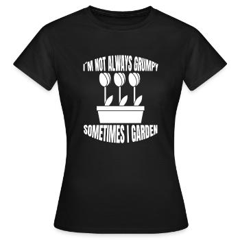 Hobbygärtner Garten Gärtner Obstgarten Geschenk - Frauen T-Shirt - Schwarz - Vorne - AI Model Female 172 dark (172cm)
