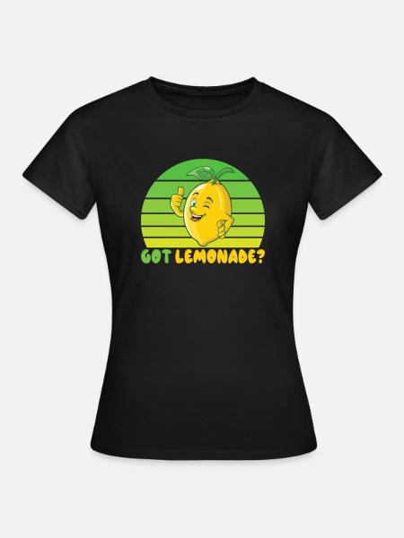 Limonade Geschenkideen - Frauen T-Shirt - Schwarz
