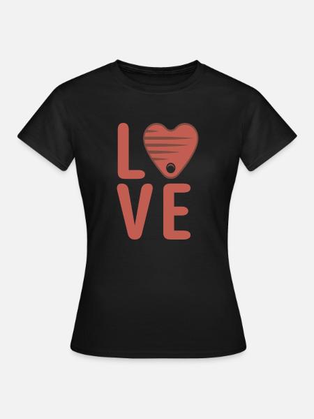Steak Lover Steak Geschenk - Frauen T-Shirt - Schwarz