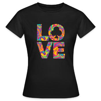 Joueur de poker Joueur de poker Cadeau de poker - T-shirt Femme - noir - Devant - AI Model Female 172 dark (172cm)