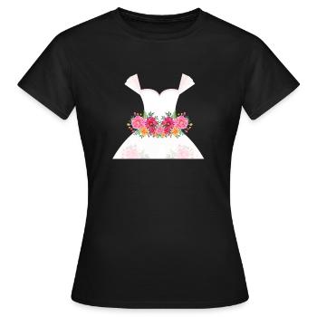 Hilarious Wedding Dresses Proposals Sarcasm - Women's T-Shirt - black - Front - AI Model Female 172 dark (172cm)
