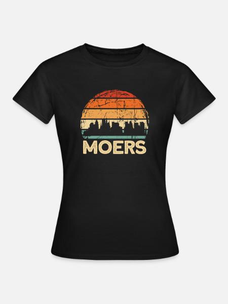 Moers - Frauen T-Shirt - Schwarz