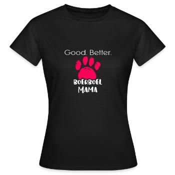 Boerboel - Frauen T-Shirt - Schwarz - Vorne - AI Model Female 172 dark (172cm)