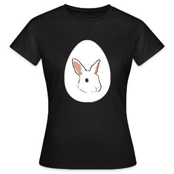 Easter Egg Easter Egg Easter Gift - Women's T-Shirt - black - Front - AI Model Female 172 dark (172cm)