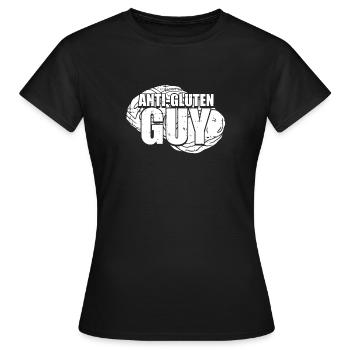 Glutenfrei Kerl - Frauen T-Shirt - Schwarz - Vorne - AI Model Female 172 dark (172cm)