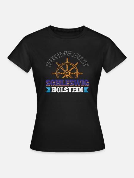 Hohwacht Schleswig-holstein - Frauen T-Shirt - Schwarz