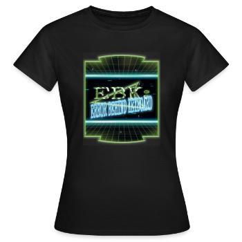 Equestrian Hack Out Internet Hacking Computer - Women's T-Shirt - black - Front - AI Model Female 172 dark (172cm)