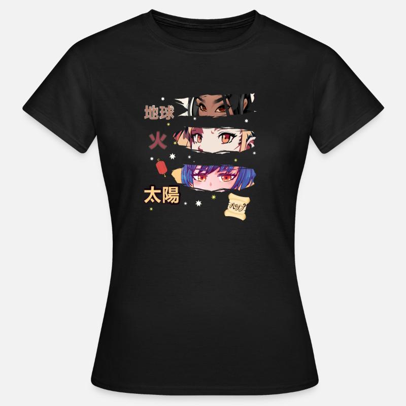 Anime Eys 23 - Women's T-Shirt - black