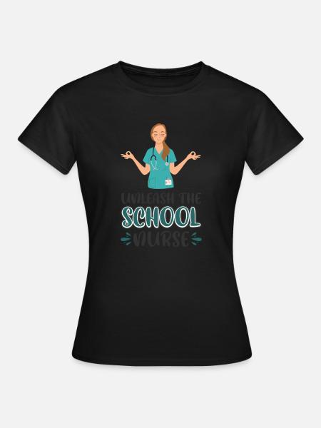Entfessle die Schulkrankenschwester - Frauen T-Shirt - Schwarz