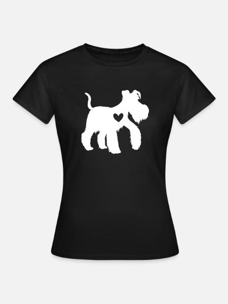 Zwergschnauzer - Frauen T-Shirt - Schwarz