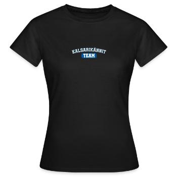 Kalsarikännit Betrinken in Unterhose Zuhause - Frauen T-Shirt - Schwarz - Vorne - AI Model Female 172 dark (172cm)