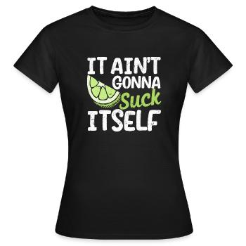 Il ne se sucera pas la luxure de mariachi - T-shirt Femme - noir - Devant - AI Model Female 172 dark (172cm)