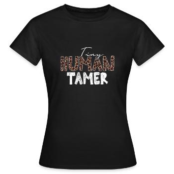 Minuscule dompteur humain - T-shirt Femme - noir - Devant - AI Model Female 172 dark (172cm)