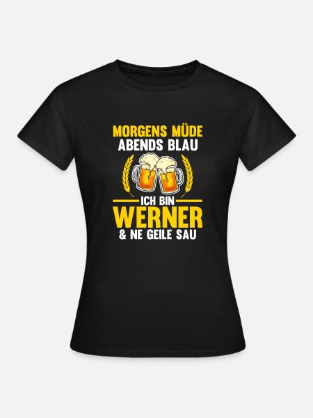 Werner - Frauen T-Shirt - Schwarz