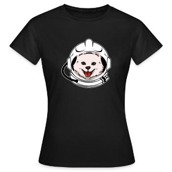 Esquimau d’Amérique - T-shirt Femme - noir - Devant - AI Model Female 172 dark (172cm)