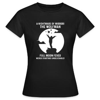 A Nightmare Of Mirror - Women's T-Shirt - black - Front - AI Model Female 172 dark (172cm)
