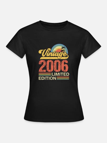 2006 - Frauen T-Shirt - Schwarz