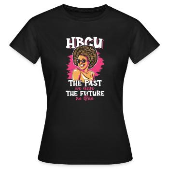 Coyote Jäger - Frauen T-Shirt - Schwarz - Vorne - AI Model Female 172 dark (172cm)