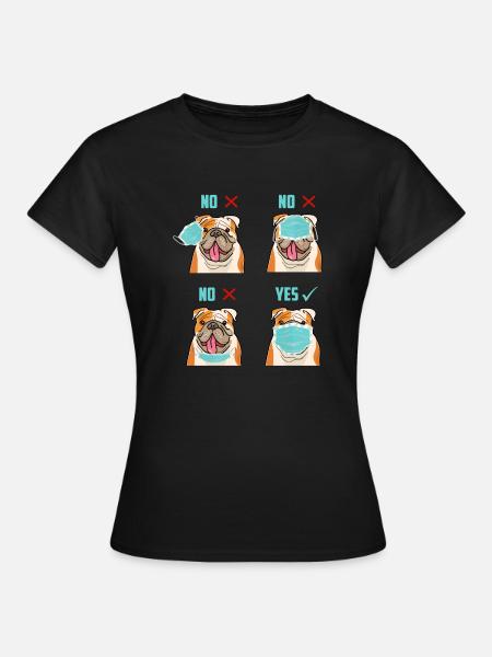 Taureau anglais - T-shirt Femme - noir