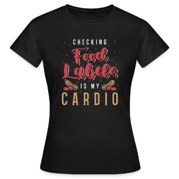 Alles Ist Besser Ohne Erdnüsse Erdnuss-allergiker - Frauen T-Shirt - Schwarz - Vorne - AI Model Female 172 dark (172cm)