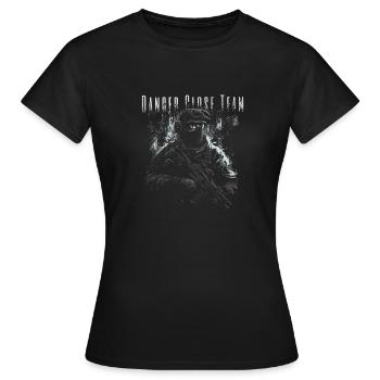 Gefahr Schließen Team - Frauen T-Shirt - Schwarz - Vorne - AI Model Female 172 dark (172cm)