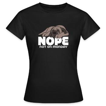Mâtin - T-shirt Femme - noir - Devant - AI Model Female 172 dark (172cm)