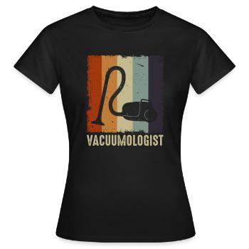 Aspirateur aspirateur - T-shirt Femme - noir - Devant - AI Model Female 172 dark (172cm)