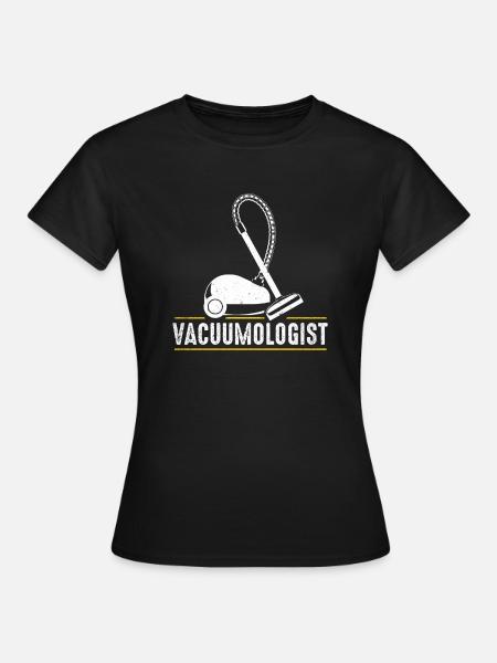 Staubsauger - Frauen T-Shirt - Schwarz