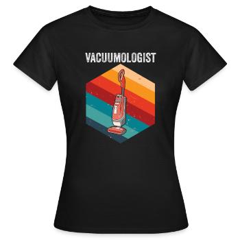 Aspirateur aspirateur - T-shirt Femme - noir - Devant - AI Model Female 172 dark (172cm)
