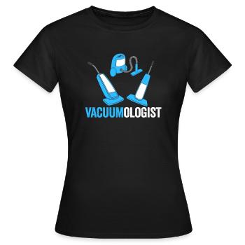 Aspirateur aspirateur - T-shirt Femme - noir - Devant - AI Model Female 172 dark (172cm)