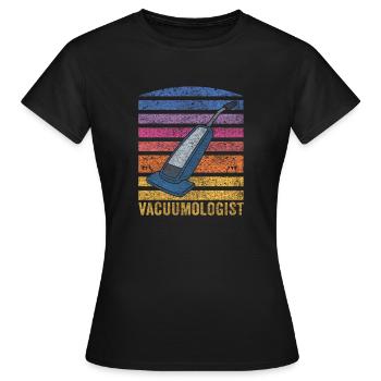 Aspirateur aspirateur - T-shirt Femme - noir - Devant - AI Model Female 172 dark (172cm)