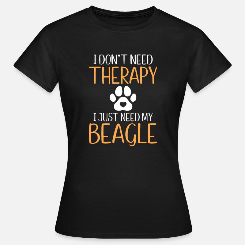 Beagle Gift Beagle Owner - Women's T-Shirt - black