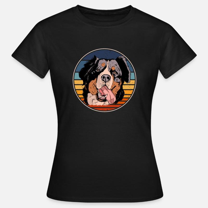 Bouvier bernois - T-shirt Femme - noir