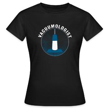 Aspirateur aspirateur - T-shirt Femme - noir - Devant - AI Model Female 172 dark (172cm)