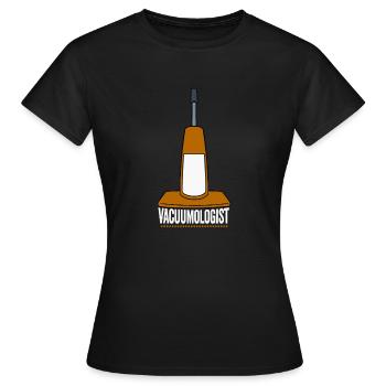 Aspirateur aspirateur - T-shirt Femme - noir - Devant - AI Model Female 172 dark (172cm)