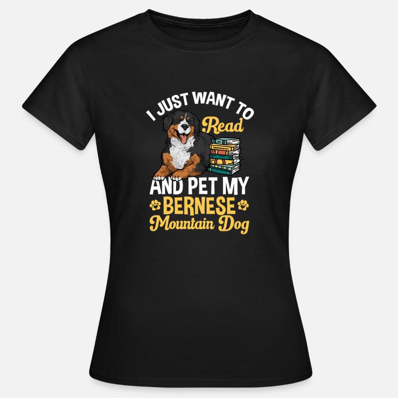Bouvier bernois - T-shirt Femme - noir
