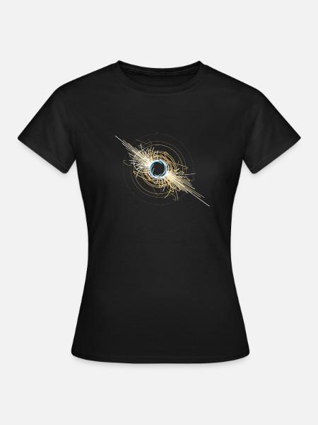 Étude de la physique - T-shirt Femme - noir