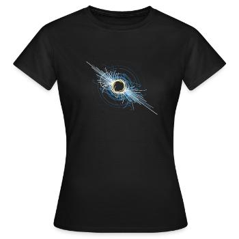 Scientifiques physiques - T-shirt Femme - noir - Devant - AI Model Female 172 dark (172cm)