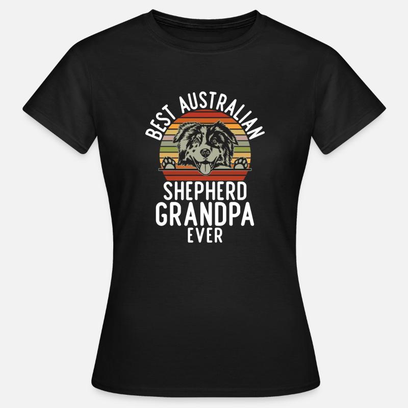Cadeaux de berger australien - T-shirt Femme - noir