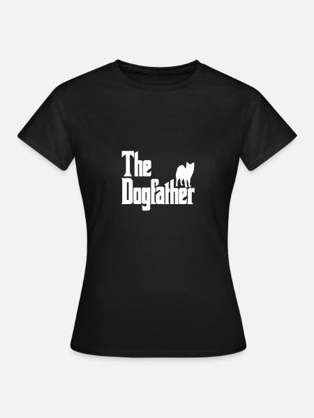 Dogfather Suomen lapinkoira - Naisten t-paita - musta