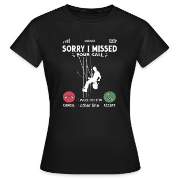Professioneller Fensterreiniger Außen Hochhaus - Frauen T-Shirt - Schwarz - Vorne - AI Model Female 172 dark (172cm)
