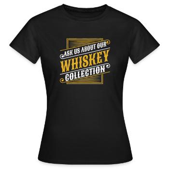 Whisky Whisky Humour - T-shirt Femme - noir - Devant - AI Model Female 172 dark (172cm)