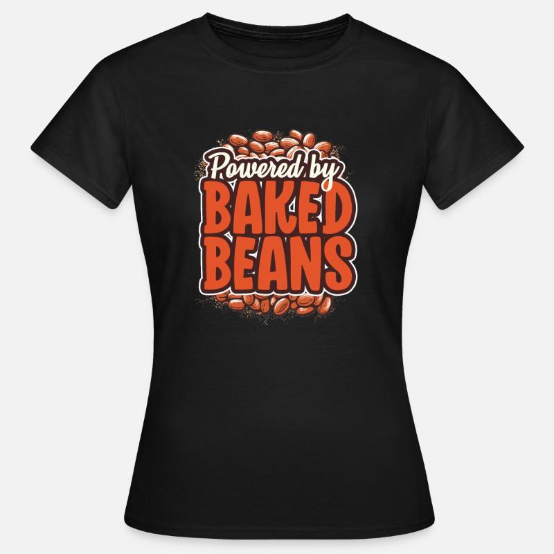 Powered by Baked Beans - Women's T-Shirt - black