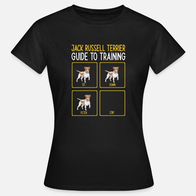 Jack Russell Terrier - Women's T-Shirt - black