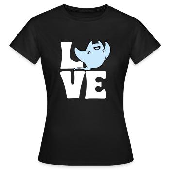 Raies pastenagues, raies manta, raies océaniques, raies - T-shirt Femme - noir - Devant - AI Model Female 172 dark (172cm)
