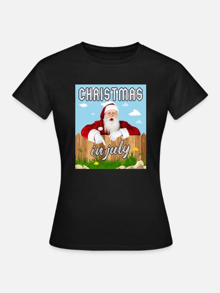 Weihnachten im Juli - Frauen T-Shirt - Schwarz