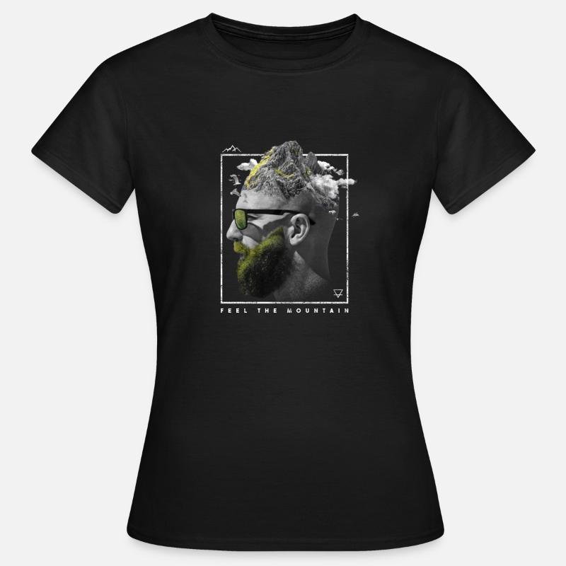 mountain head - Women's T-Shirt - black