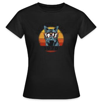 Genial seit 1970, 53 Jahre alt, 53. Geburtstag - Frauen T-Shirt - Schwarz - Vorne - AI Model Female 172 dark (172cm)