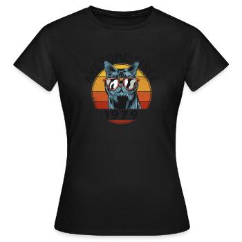 Genial seit 1979, 44 Jahre alt, 44. Geburtstag - Frauen T-Shirt - Schwarz - Vorne - AI Model Female 172 dark (172cm)